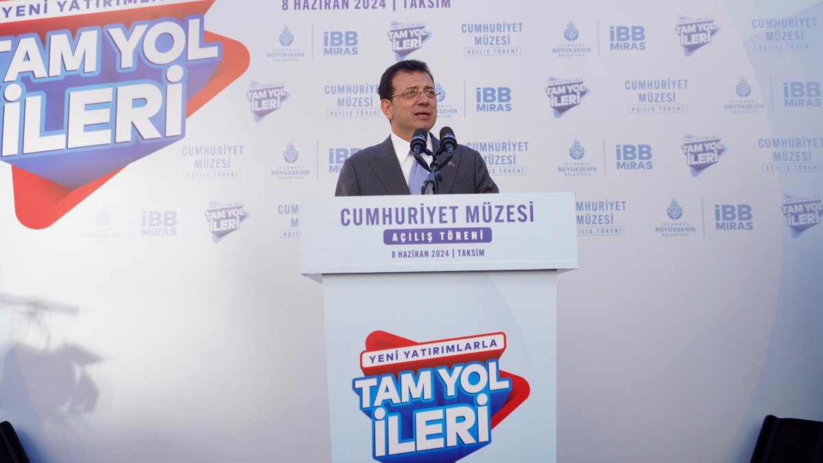 İmamoğlu: İmparatorluktan Cumhuriyete uzanan bu tarihin her safhasını değerli biliriz