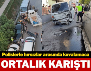 İstanbul'da polislerle hırsızlar arasında kovalamaca: Ateş edilerek durduruldu