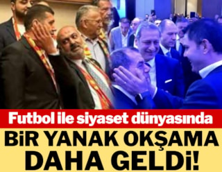 Futbol-siyaset dünyasında bir yanak okşama da Kayseri'den geldi!