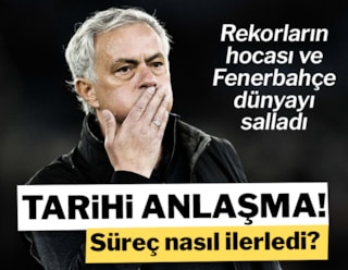 Jose Mourinho Fenerbahçe'ye imza attı! Başkanlık seçimleri öncesi büyük sürpriz