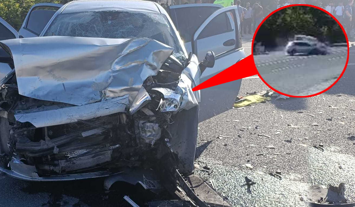 Kafa kafaya felaket kamerada!  1 ölü, 5 yaralı