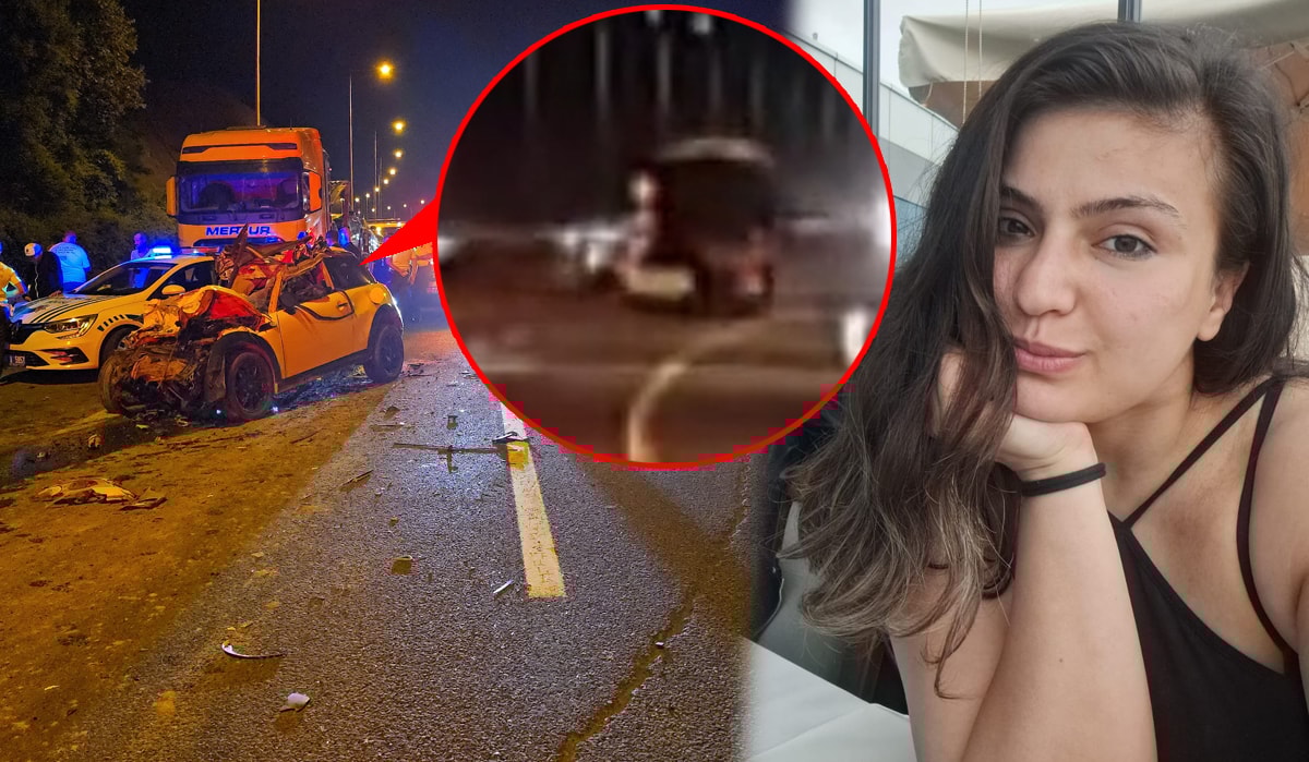 Düzce'de feci kaza! Otomobilde sıkışan Tuba hayatını kaybetti