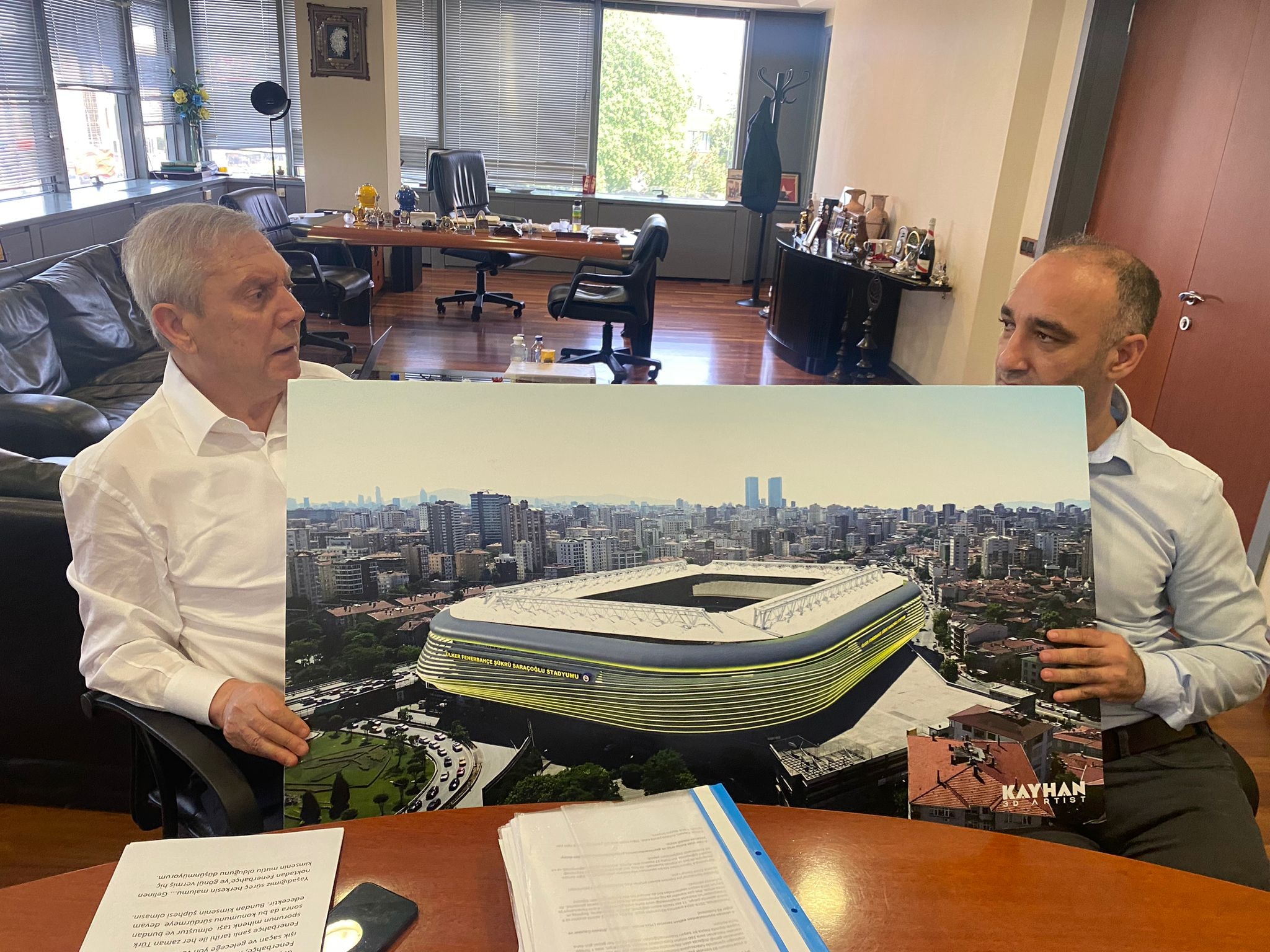 Aziz Yıldırım: Fenerbahçe başkanı havaya kuru sıkı ateş etmez!