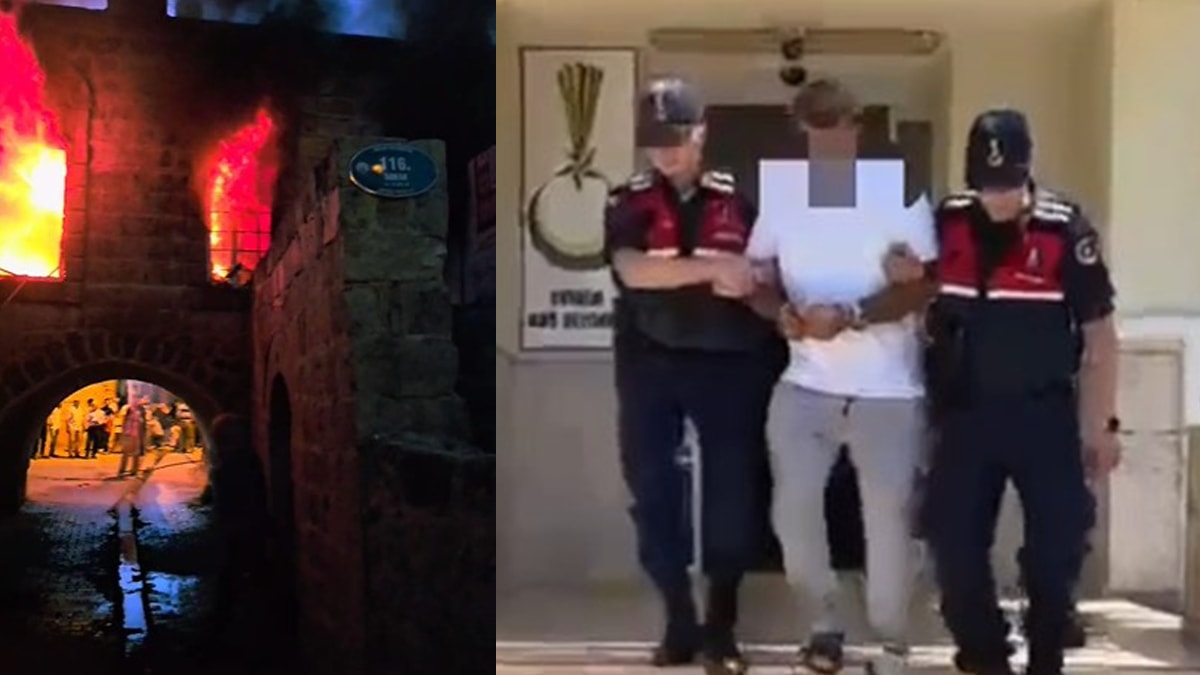 Annesini ve eşini eve kilitleyip ateşe verdi