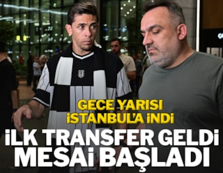 Beşiktaş'ın yeni transferi Gabriel Paulista, İstanbul'a geldi
