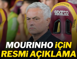 Fenerbahçe, Jose Mourinho'yu KAP'a bildirdi