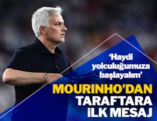 Jose Mourinho'dan Fenerbahçe taraftarına mesaj