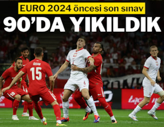 Türkiye Polonya'ya son dakika golüyle mağlup oldu