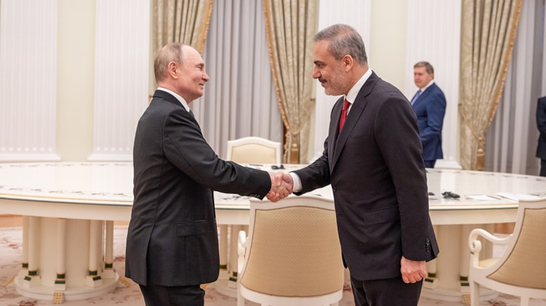 Bakan Fidan’la görüşen Putin’den BRICS açıklaması