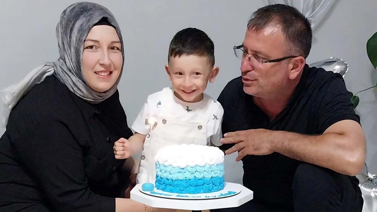 'Mucize bebek' Ömer 4 yaşında!