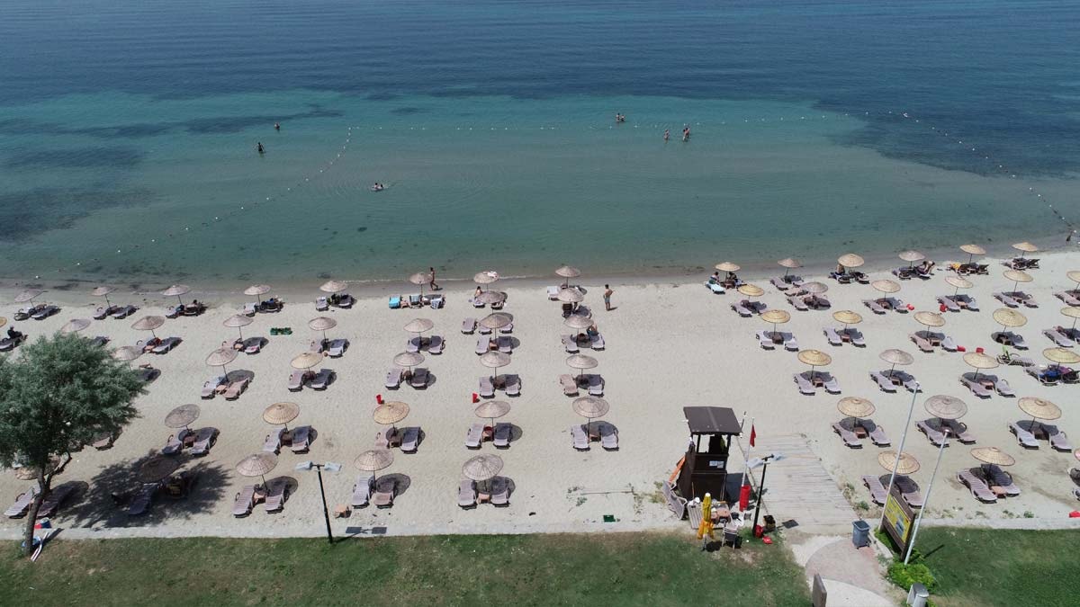 Çanakkale'de 8 halk plajı mavi bayraklı