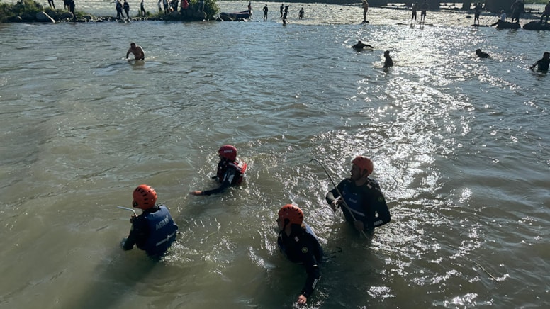 Yapay gölde facia: 2 ölü, 2 yaralı