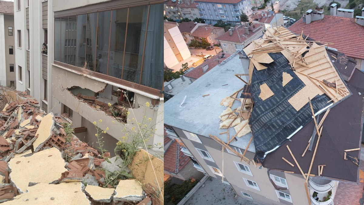 Birçok şehirde kuvvetli rüzgar etkili oldu: Yaralılar var