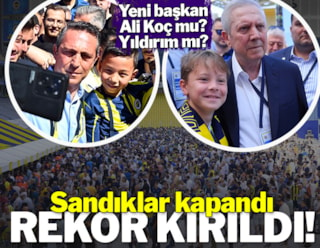 Fenerbahçe kongresinde rekor kırıldı