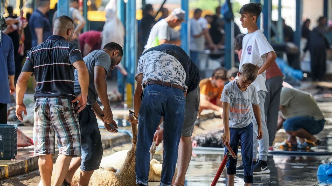 Sokakta kurban kesene 4 bin 810 TL ceza