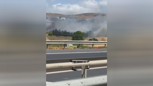 Silivri'de yangın: Alevler evlere yaklaşıyor