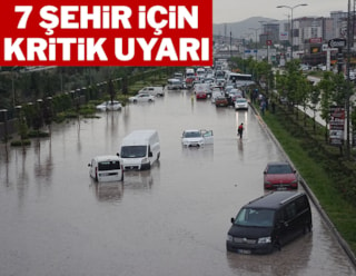 Meteoroloji'den birçok şehir için yağış uyarısı geldi