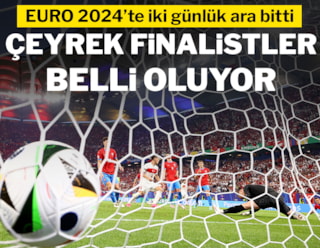 EURO 2024'te çeyrek finalistler belli oluyor