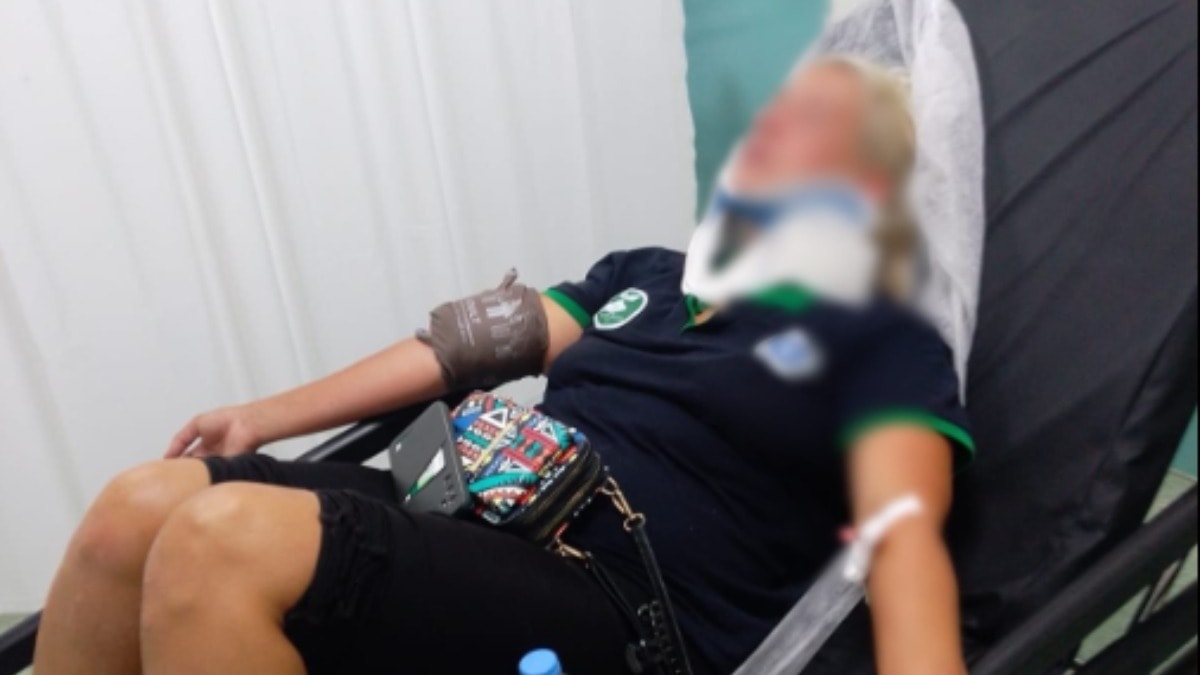 Plaj görevlisi kabusu yaşadı: Kadınlar tarafından darp edildi