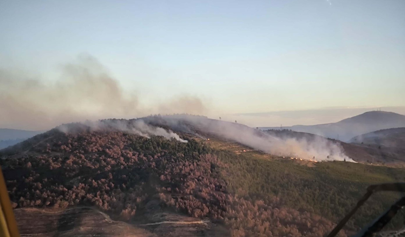 Soma'daki yangın 2'nci gününde... 240 hane boşaltıldı