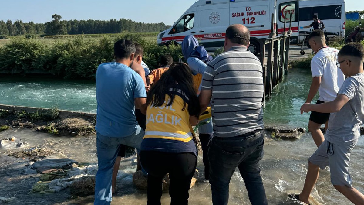 Sulama kanalına girip akıntıya kapılan çocuk boğuldu