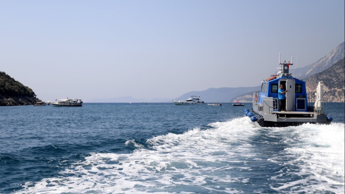 Kirlilik oluşturan 34 deniz aracına 101 milyon lira ceza