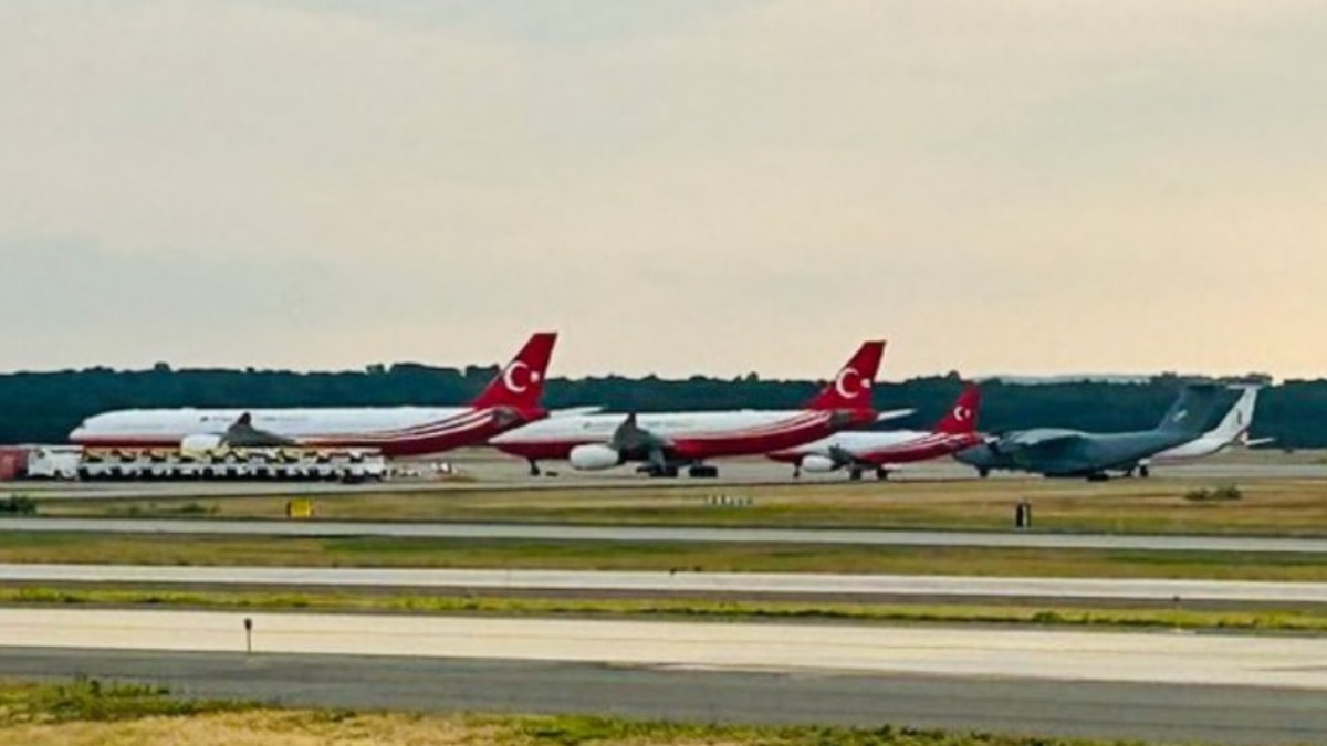 Erdoğan, Amerika'ya uçak konvoyuyla gitmiş - Sözcü