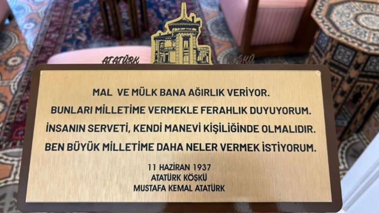 İşte Atatürk'ün vasiyeti