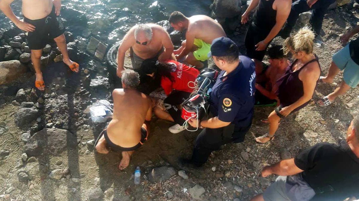 Halk plajında can pazarı