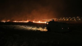 Diyarbakır'da çıkan anız yangını kontrol altına alındı