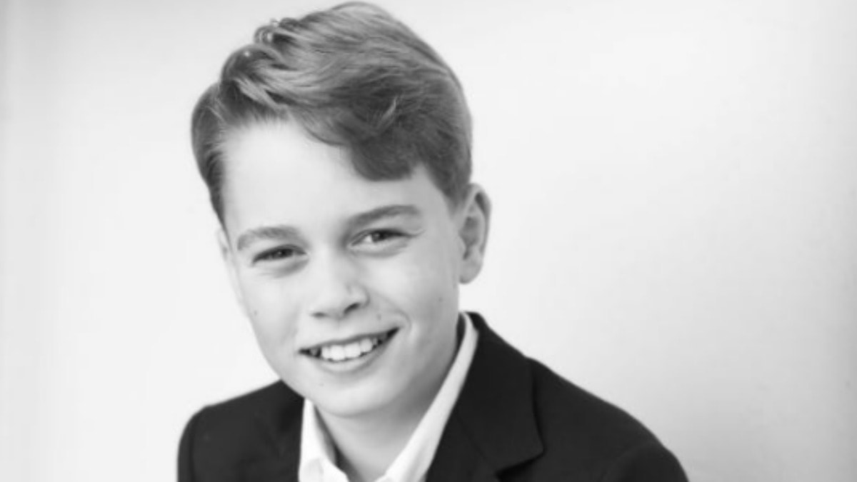 Prens George'dan 11. yaş gününe özel portre