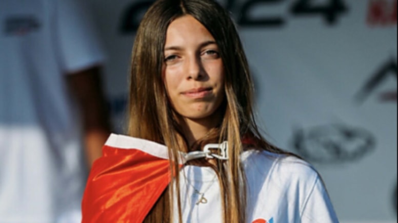 Milli windsurf sporcusu Parla Kabasakal, Avrupa şampiyonu oldu