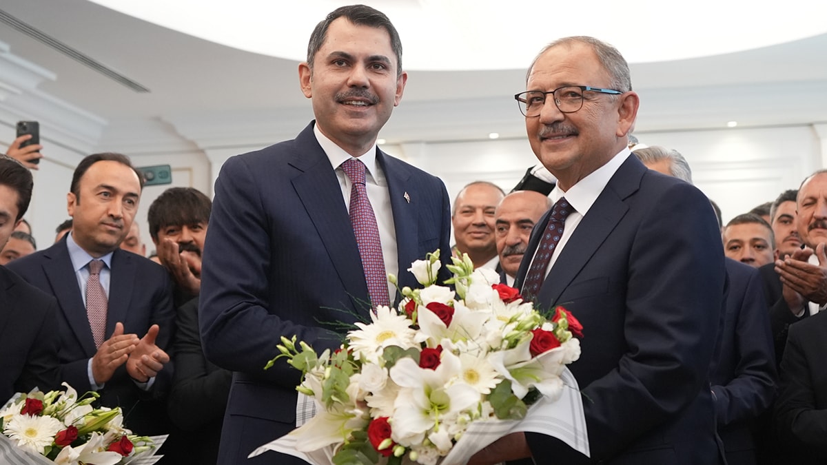 Murat Kurum, görevi devraldı: Yeri geldi 'Kara Murat' oldum...