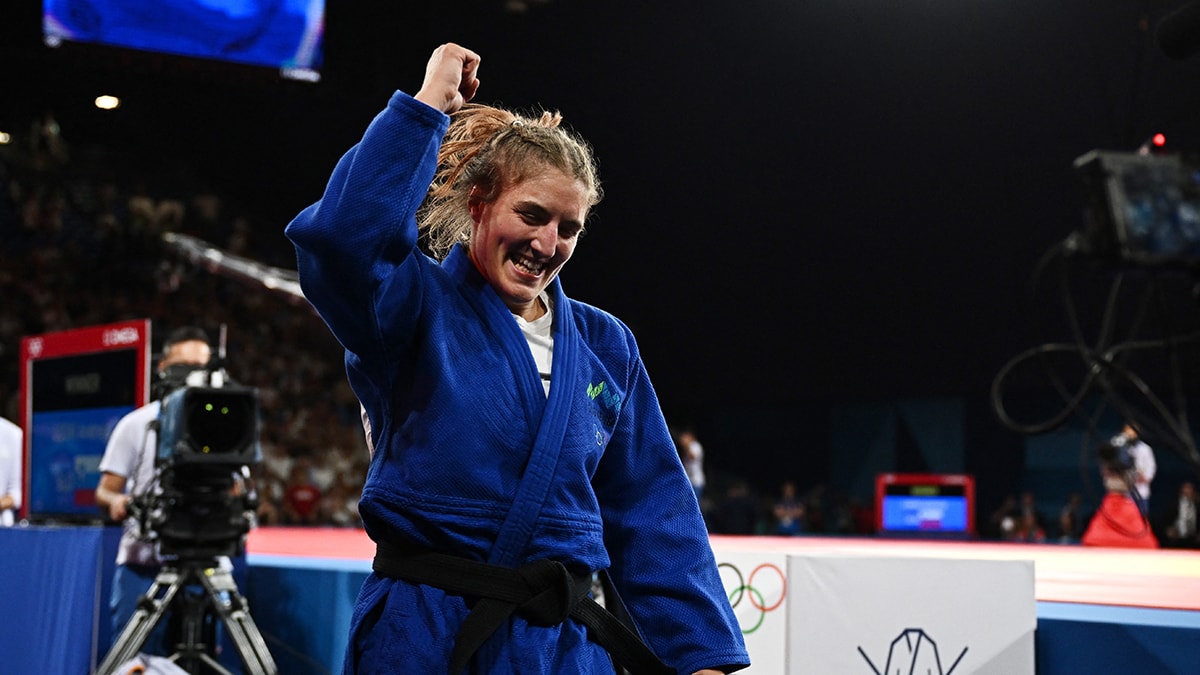 Paris 2024: Andreja Leski, judo kadınlar 63 kilo kategorisinde altın madalya kazandı
