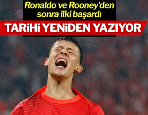 Rooney ve Ronaldo'ya rakip: Arda Güler'in tarihi başarısı