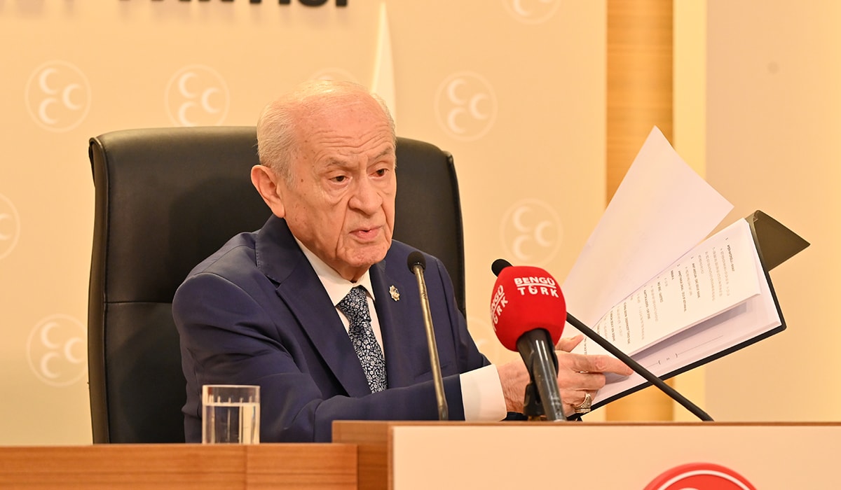 Bahçeli, 154 kişilik listeyi gösterdi: Mutlaka hesaplaşacağız