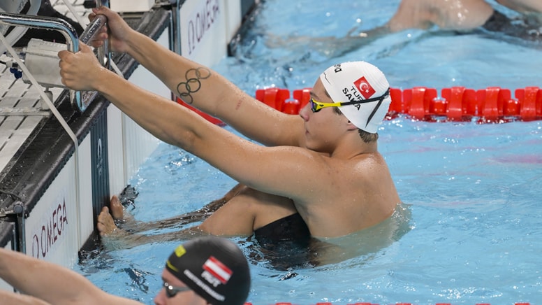 Paris 2024: Berke Saka 100 metre sırtüstü elemelerinde yarı finale yükselemedi