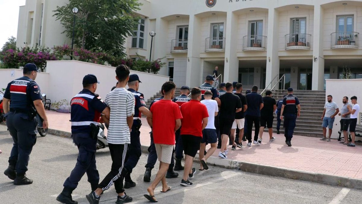 Bodrum'da göçmen çetesine İHA operasyonu