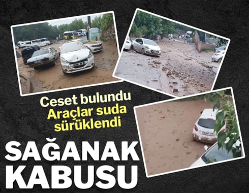 Bursa'da sağanak ve dolu: Ceset bulundu, araçlar suda sürüklendi