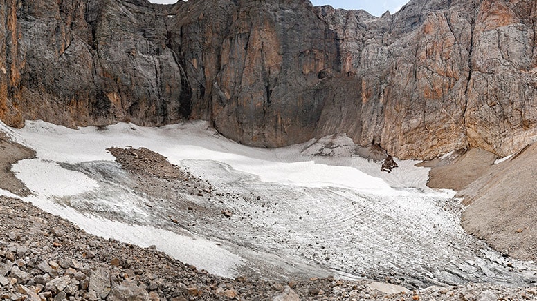Şahintaşı Buzulu doğaseverlerin yeni rotası oldu