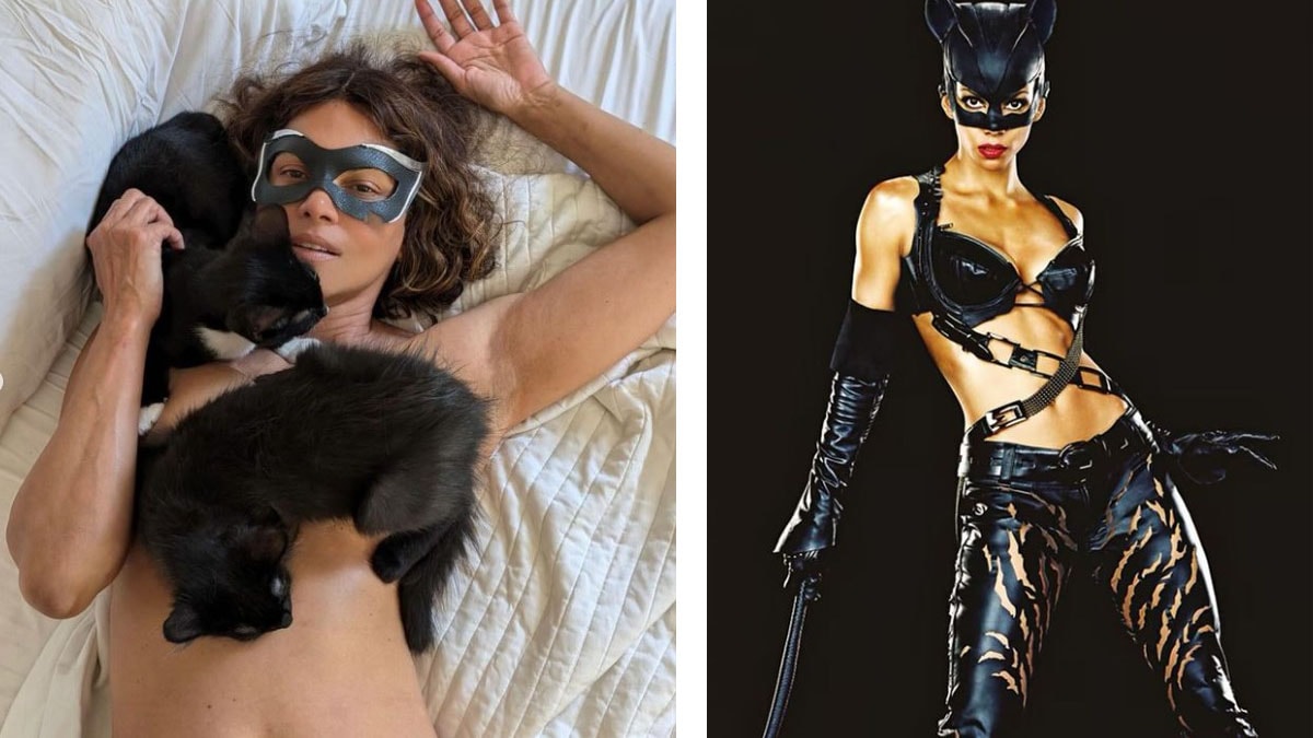 Halle Berry 'Kedi Kadın'ın 20. yılını kutladı