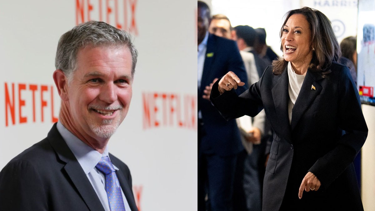 Netflix'in kurucusundan Kamala Harris'e destek... 7 milyon dolar bağışladı