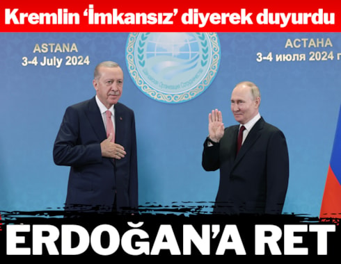 Rusya, Erdoğan'ın arabuluculuk teklifini reddetti: İmkansız