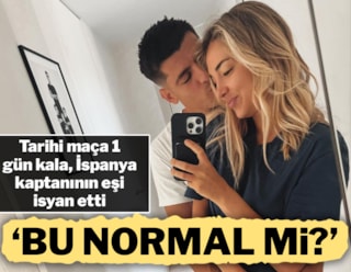 Morata'nın eşi isyan etti: "Bu Normal mi?"