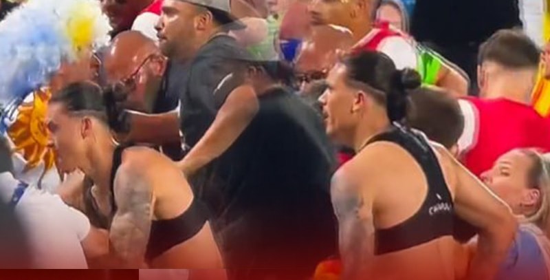 Uruguay Kolombiya maçının ardından ortalık karıştı! Nunez yumruk yumruğa kavga etti...