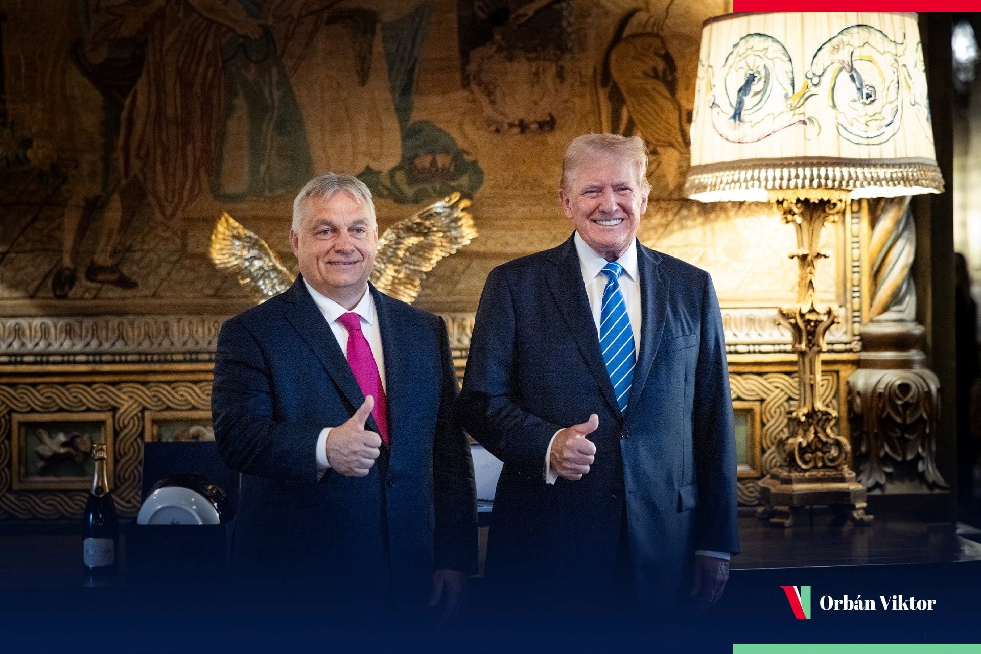 Orban, 'Rusya-Ukrayna barışı' için Trump'ı ziyaret etti