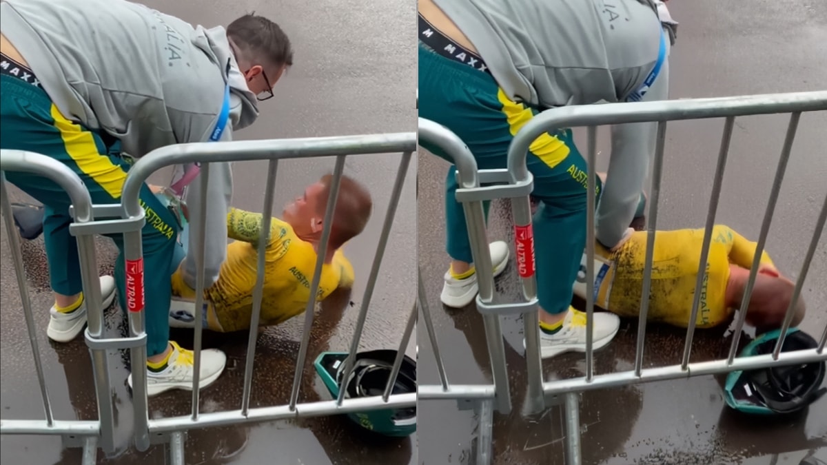 Genç Avustralyalı bisikletçi Luke Plapp, Paris'te yarışta kaza geçirdi