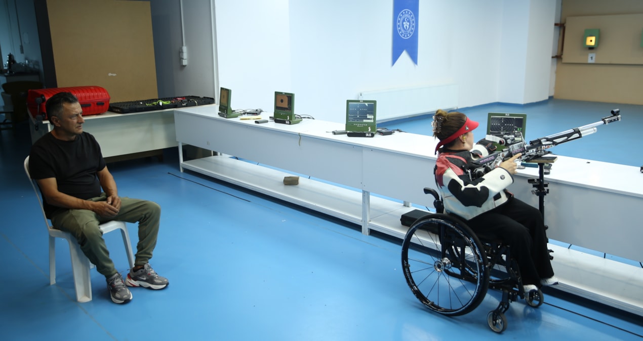 Çağla Baş'ın en büyük destekçisi babası