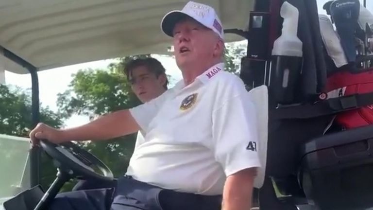 Trump: Biden perişan durumda, yarıştan çekilecek