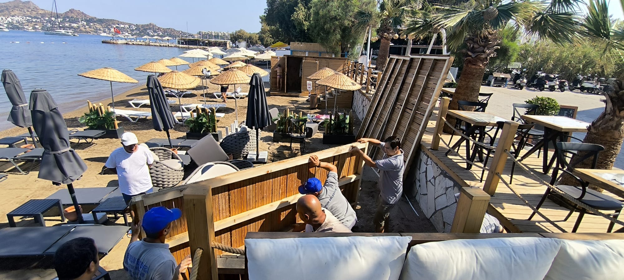 SÖZCÜ yazdı Bodrum’daki halk plajındaki işgal 24 saatte kaldırıldı